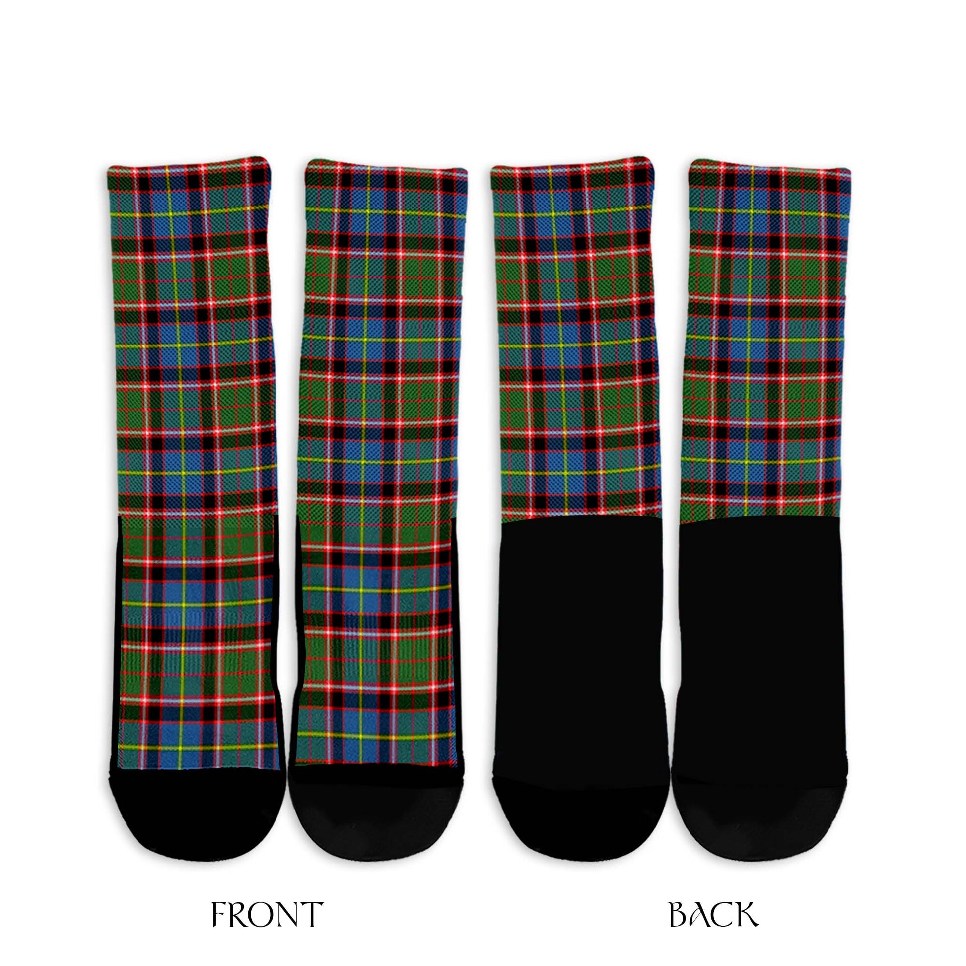 Norvel Tartan Crew Socks - Tartan Vibes Clothing