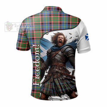 Norvel Crest Tartan Polo Shirt Inspired by the Freedom of Scottish Warrior - Tartan Vibes Clothing