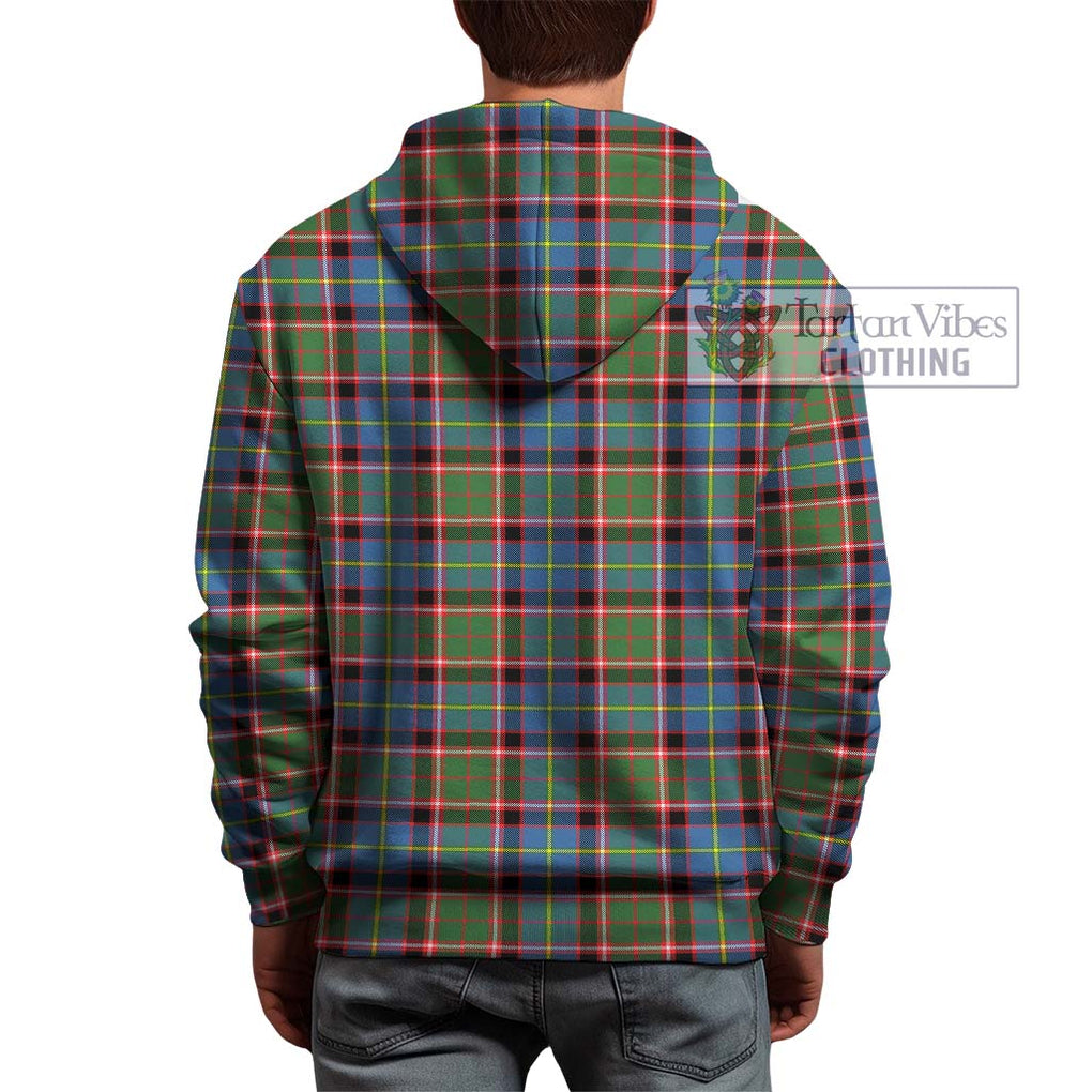Norvel Tartan Hoodie with Family Crest DNA In Me Style - Tartan Vibes Clothing
