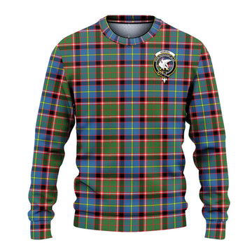 Norvel Tartan Ugly Sweater with Family Crest - Tartan Vibes Clothing