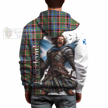 Norvel Crest Tartan Hoodie Inspired by the Freedom of Scottish Warrior - Tartan Vibes Clothing