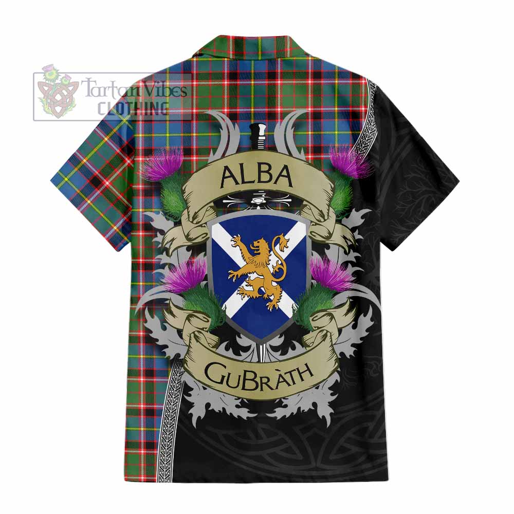 Norvel Tartan Family Crest Hawaiian Shirt Lion Rampant Royal Thistle Shield Celtic Inspired - Tartan Vibes Clothing