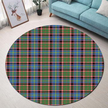 Norvel Tartan Round Rug - Tartan Vibes Clothing