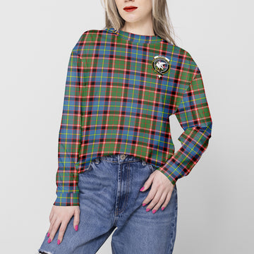 Norvel Tartan Sweatshirt with Family Crest - Tartan Vibes Clothing