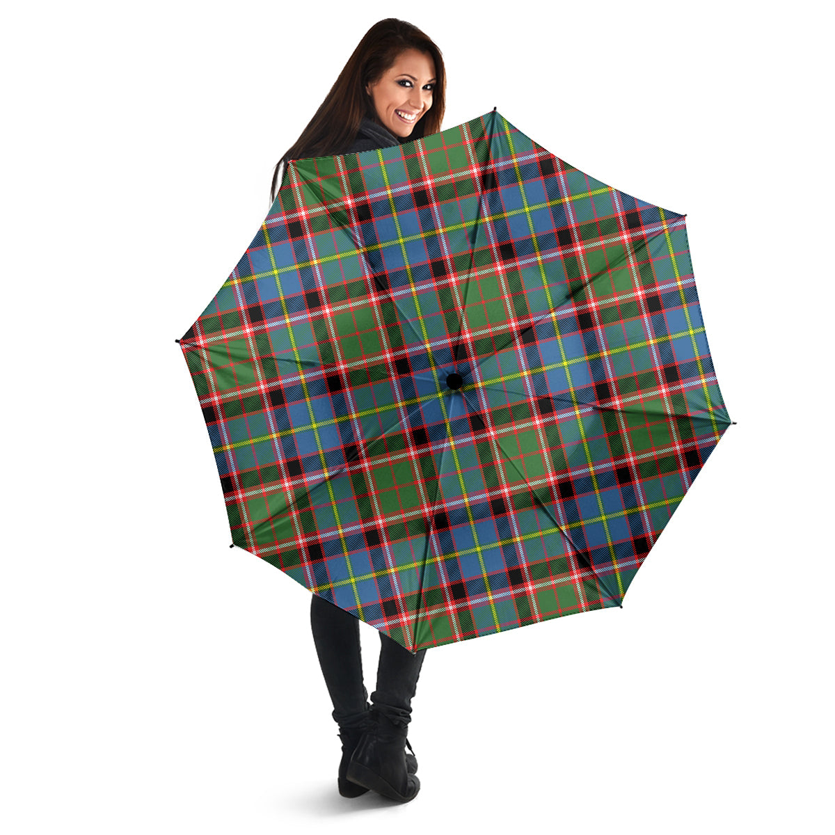Norvel Tartan Umbrella - Tartan Vibes Clothing