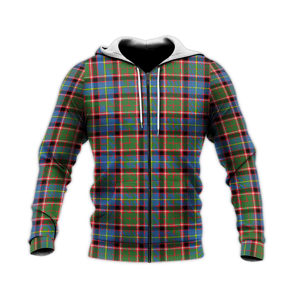 Norvel Tartan Knitted Hoodie - Tartan Vibes Clothing