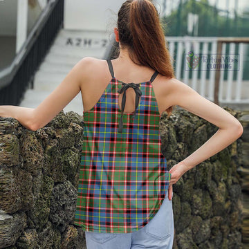 Norvel Tartan Loose Halter Neck Camisole - Tartan Vibes Clothing