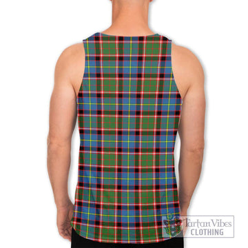 Norvel Tartan Men's Tank Top with Family Crest DNA In Me Style - Tartan Vibes Clothing