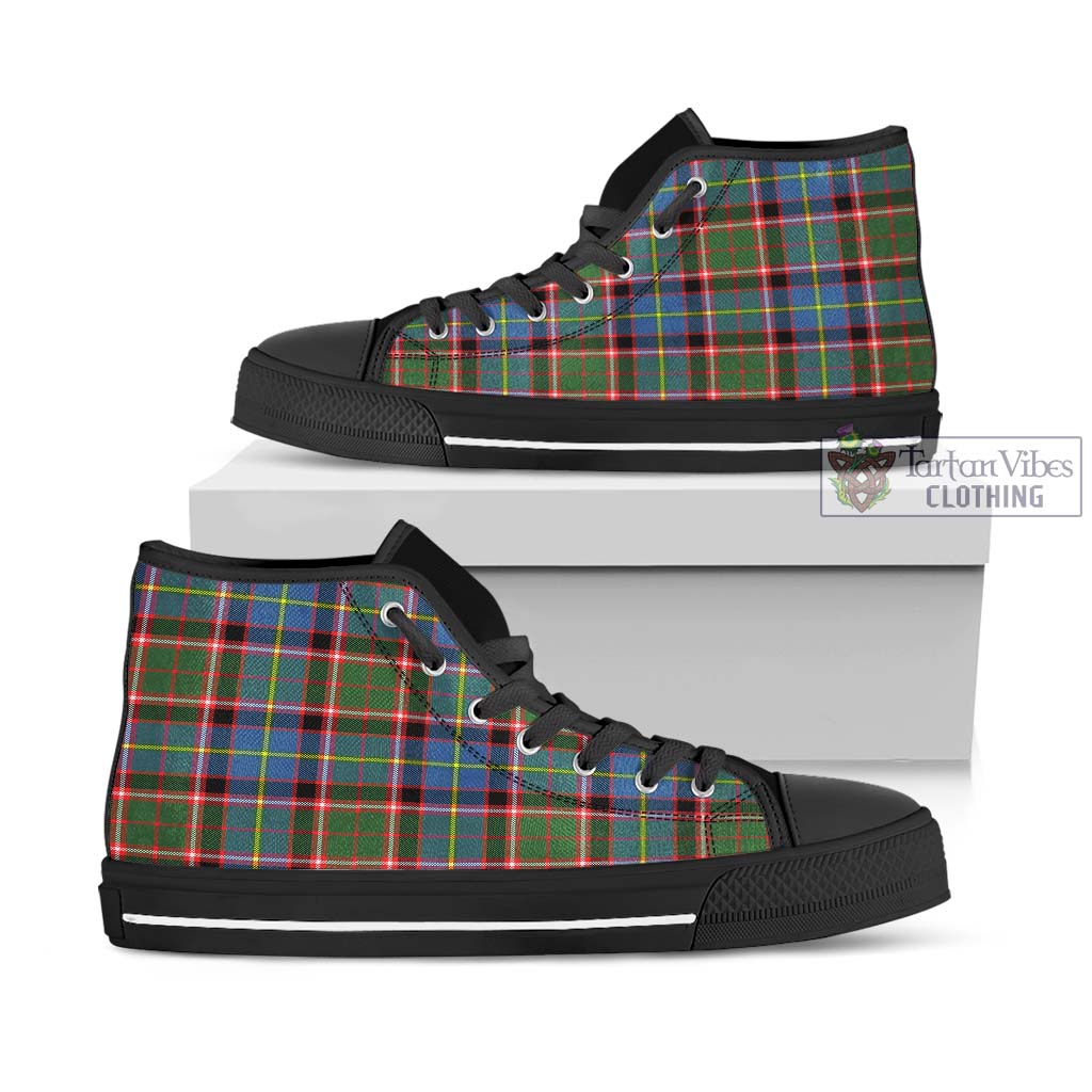 Norvel Tartan High Top Shoes - Tartan Vibes Clothing