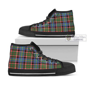 Norvel Tartan High Top Shoes - Tartan Vibes Clothing