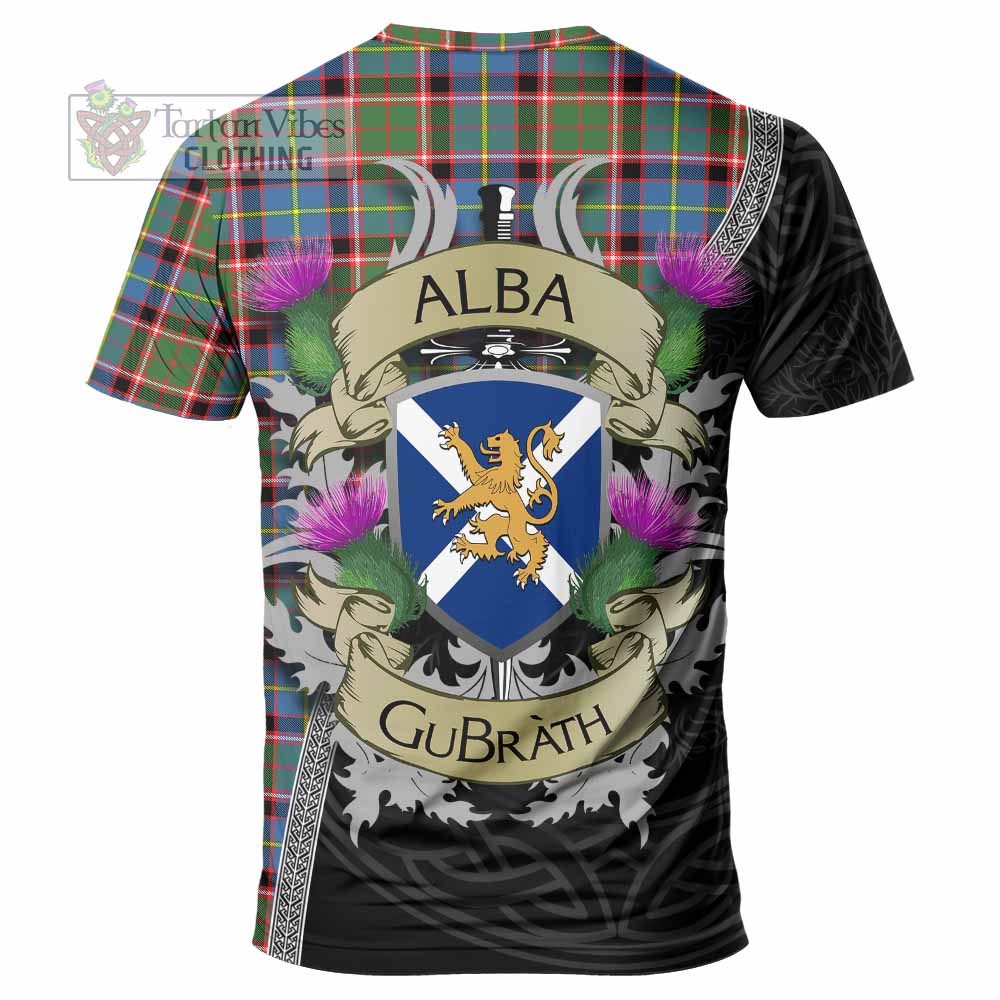 Norvel Tartan Family Crest T-Shirt Lion Rampant Royal Thistle Shield Celtic Inspired - Tartan Vibes Clothing