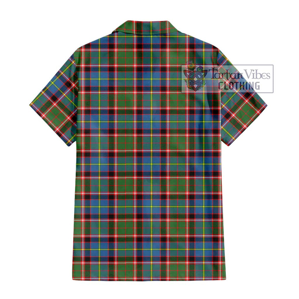 Norvel Tartan Hawaiian Shirt with Family Crest DNA In Me Style - Tartan Vibes Clothing