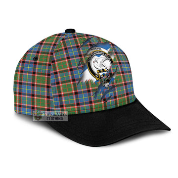 Norvel Tartan Classic Cap with Family Crest In Me Style
