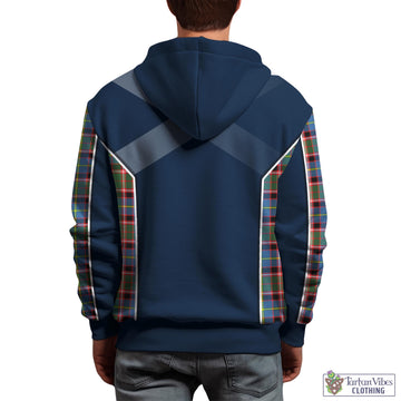 Norvel Tartan Hoodie with Family Crest and Lion Rampant Vibes Sport Style - Tartan Vibes Clothing