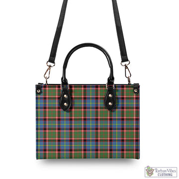 Norvel Tartan Luxury Leather Handbags - Tartan Vibes Clothing