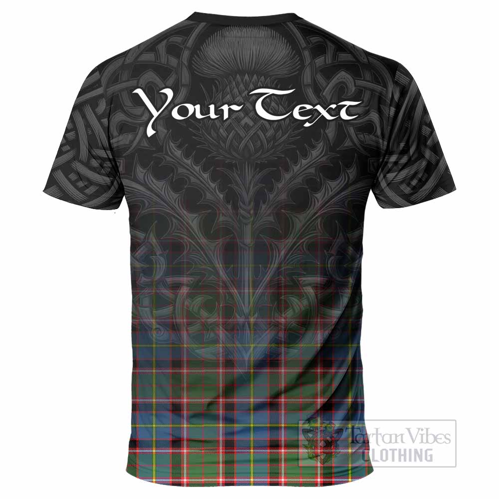 Norvel Tartan T-Shirt with Family Crest Celtic Thistle Vibes - Tartan Vibes Clothing