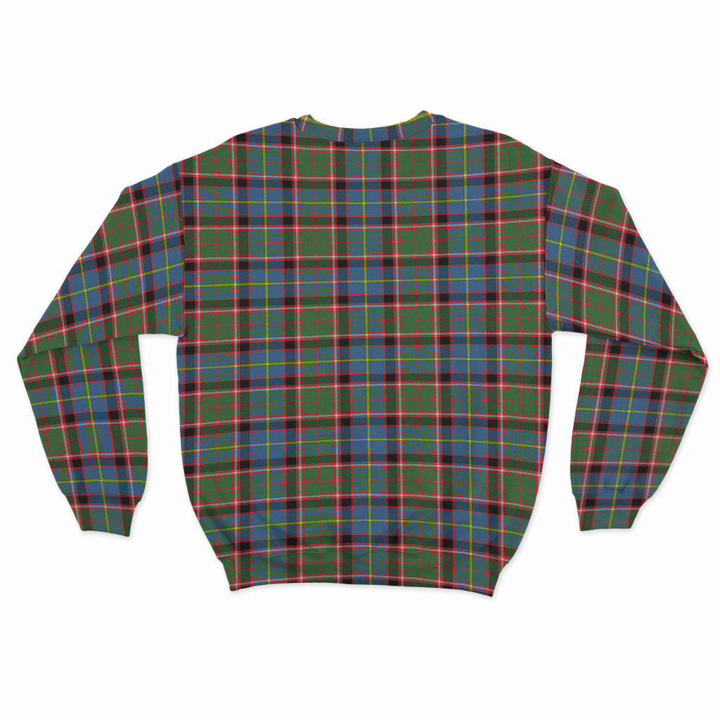 Norvel Tartan Sweatshirt with Family Crest - Tartan Vibes Clothing