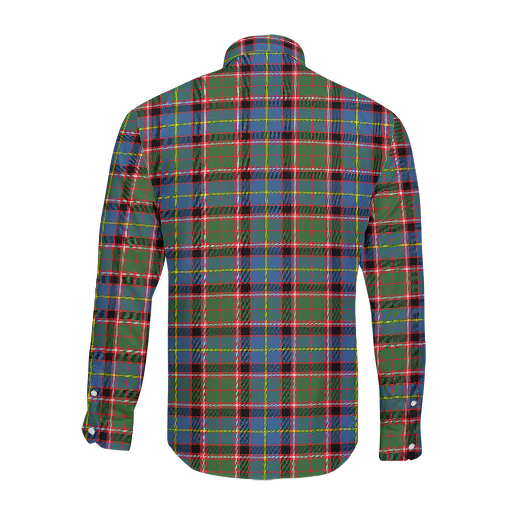 Norvel Tartan Long Sleeve Button Up Shirt - Tartan Vibes Clothing