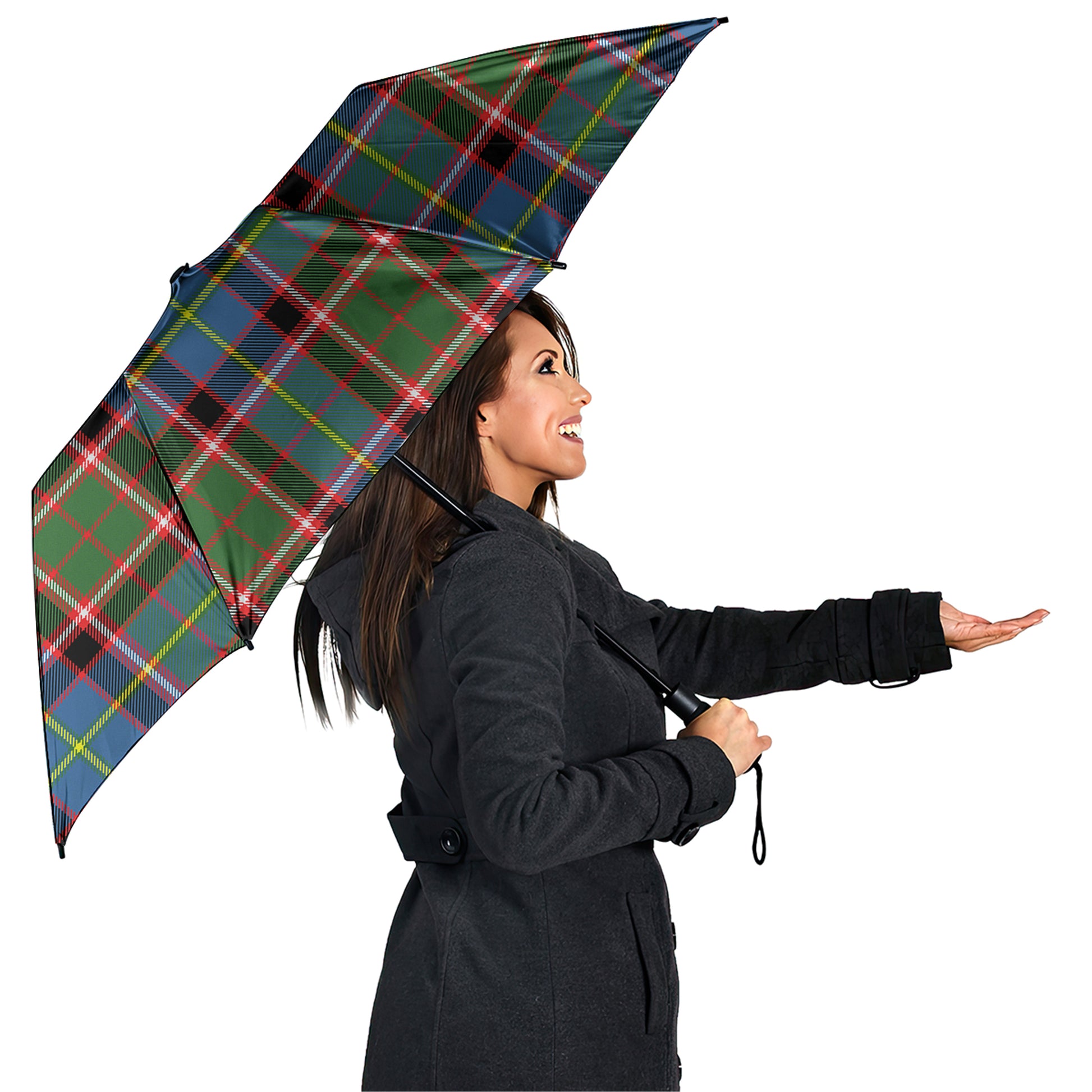 Norvel Tartan Umbrella - Tartan Vibes Clothing