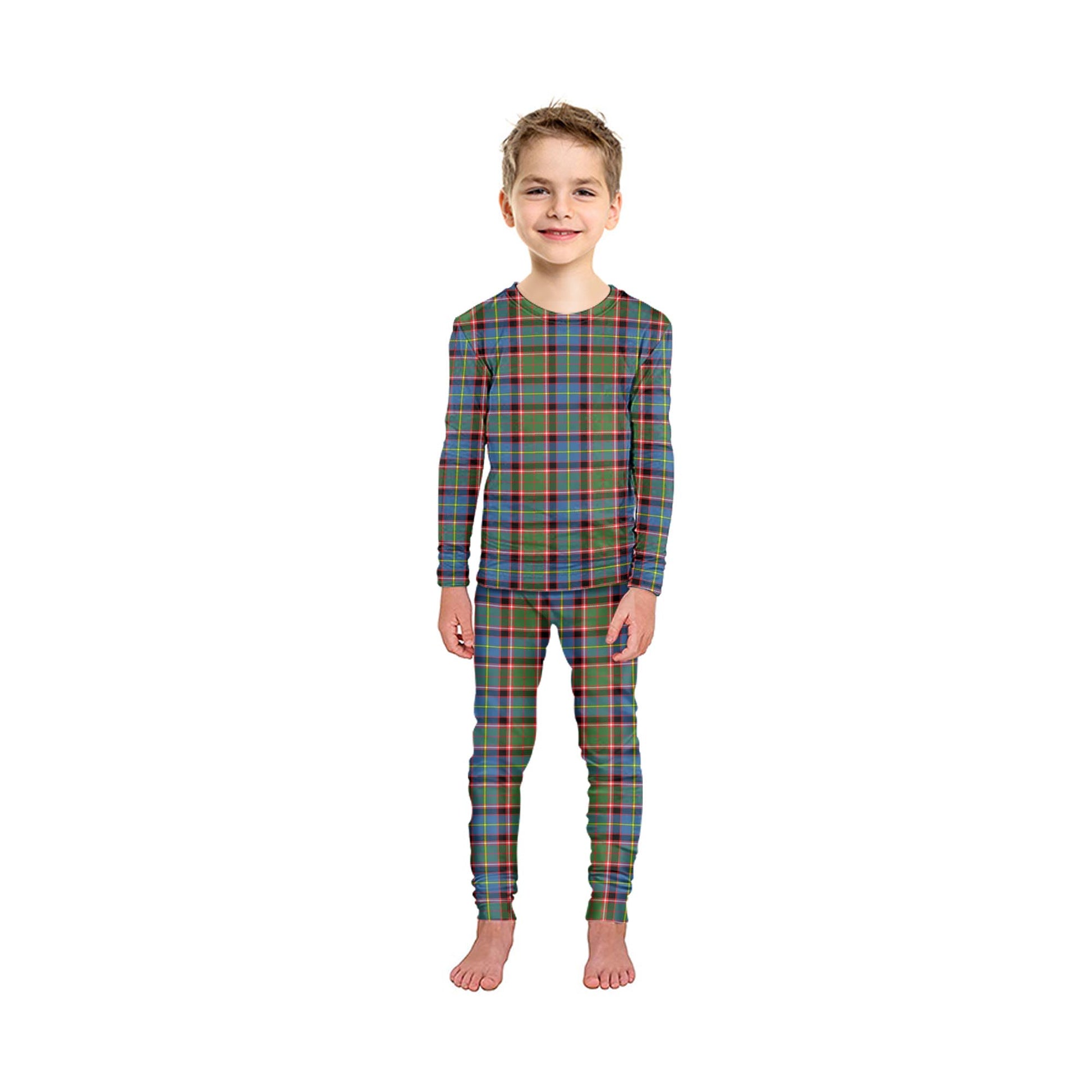 Norvel Tartan Pajamas Family Set - Tartan Vibes Clothing