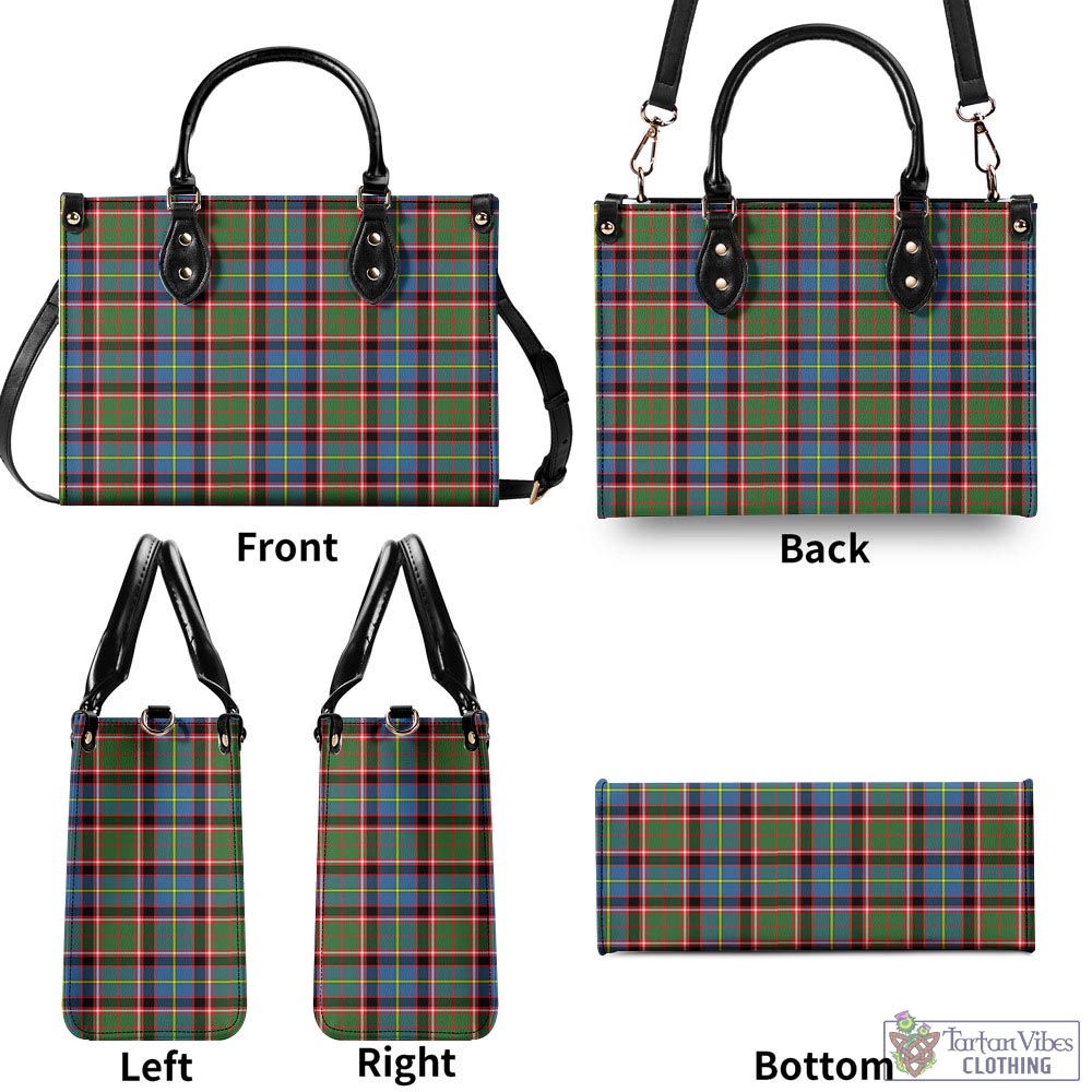 Norvel Tartan Luxury Leather Handbags - Tartan Vibes Clothing