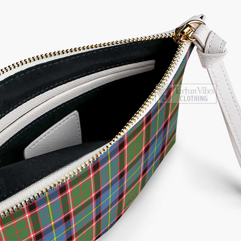 Tartan Vibes Clothing Norvel Family Crest Tartan Clutch Bag