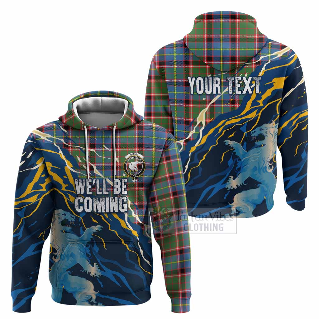 Norvel Scotland Tartan Hoodie WC2026 Football - We'll Be Coming