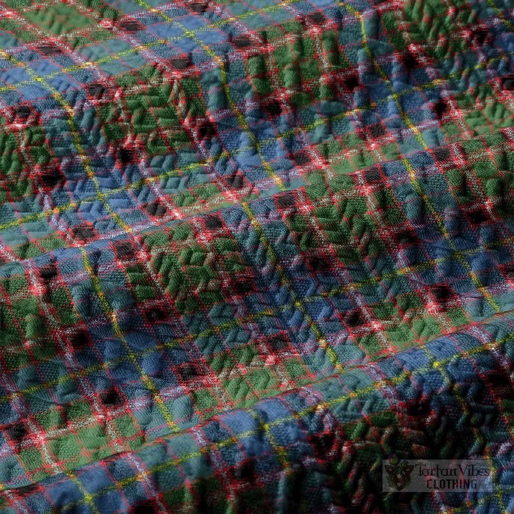 Norvel Tartan Men’s Polo Sweater Top with Family Crest