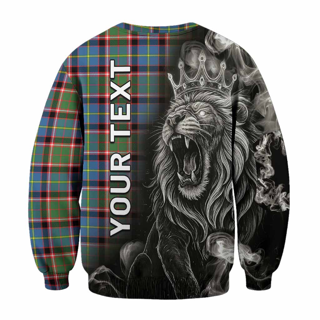Norvel Tartan Sweatshirt Roaring Lion Heritage
