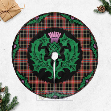 Norwegian Tartan Christmas Tree Skirt Scottish Thistle Style Casual Tree Skirts - Tartan Vibes Clothing