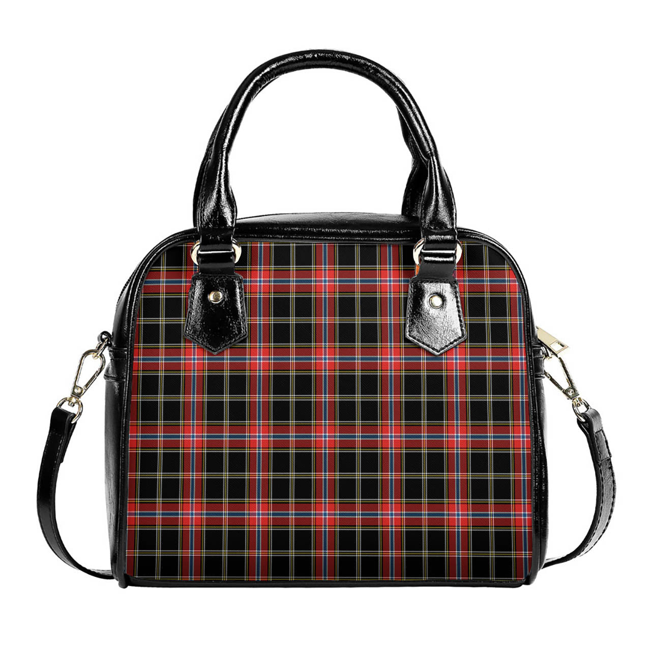 Norwegian Night Tartan Shoulder Handbags One Size 9*21*24 cm (3.54*8.27*9.45 inches) - Tartan Vibes Clothing