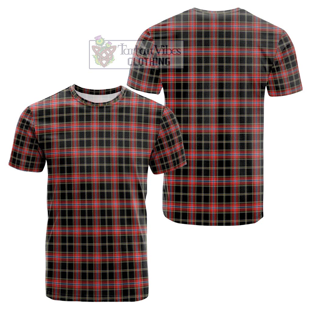 Norwegian Night Tartan Cotton T-Shirt - Tartan Vibes Clothing