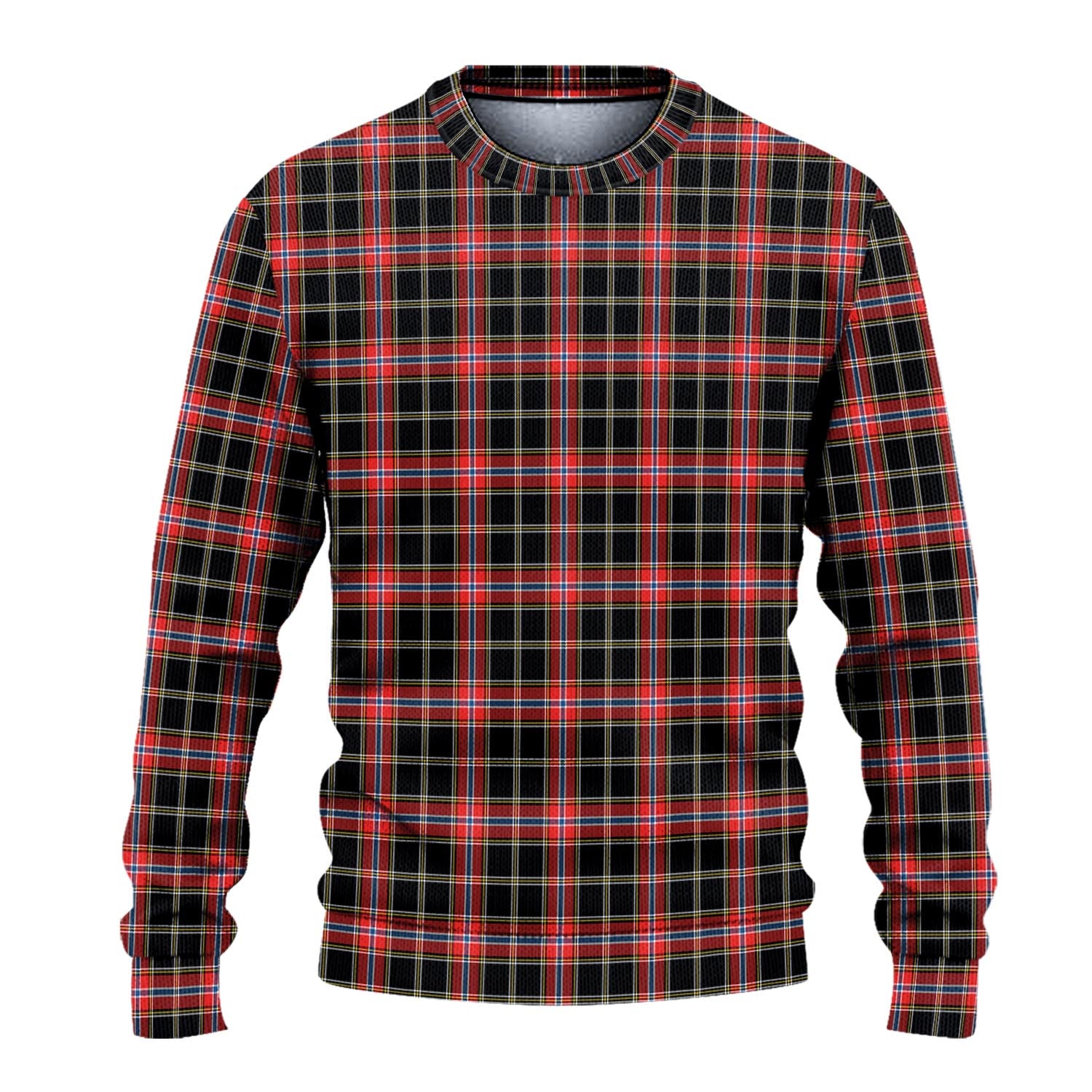 Norwegian Night Tartan Ugly Sweater - Tartan Vibes Clothing