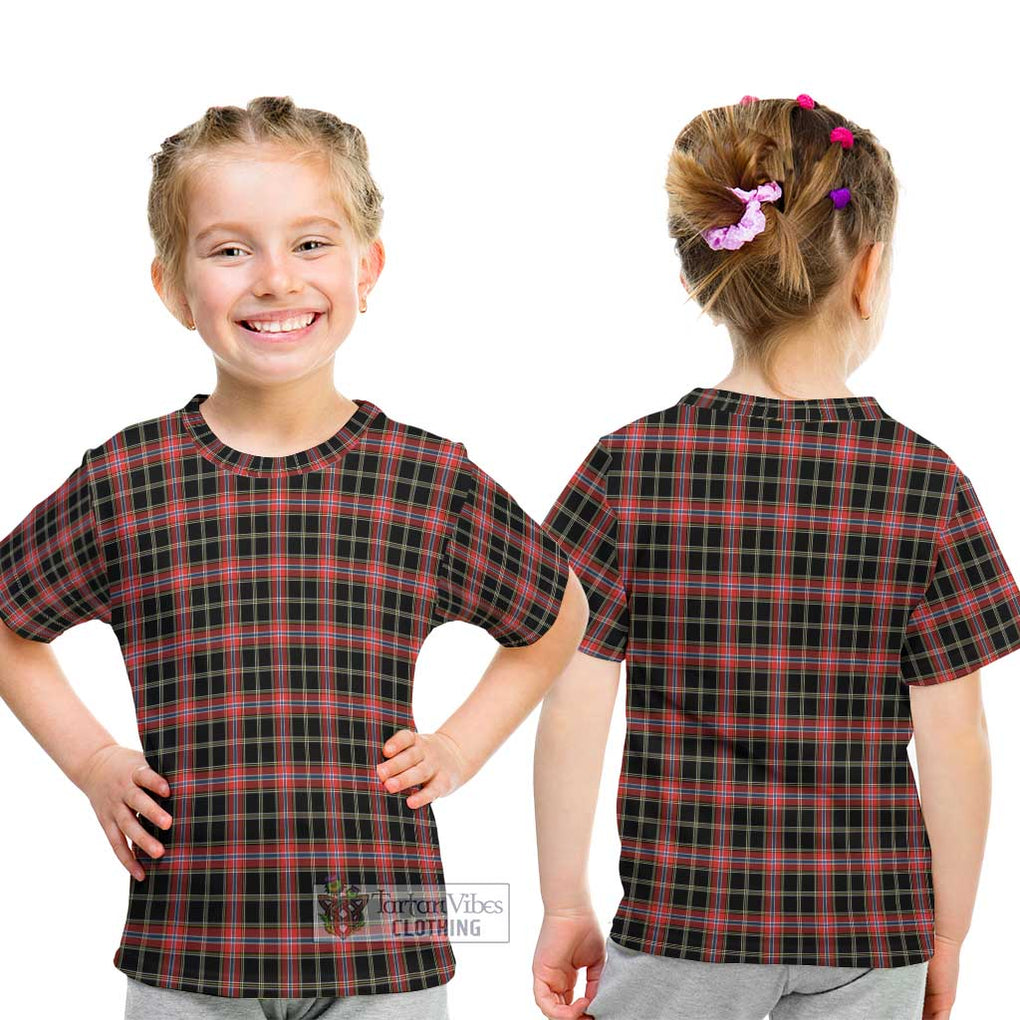 Norwegian Night Tartan Kid T-Shirt - Tartan Vibes Clothing