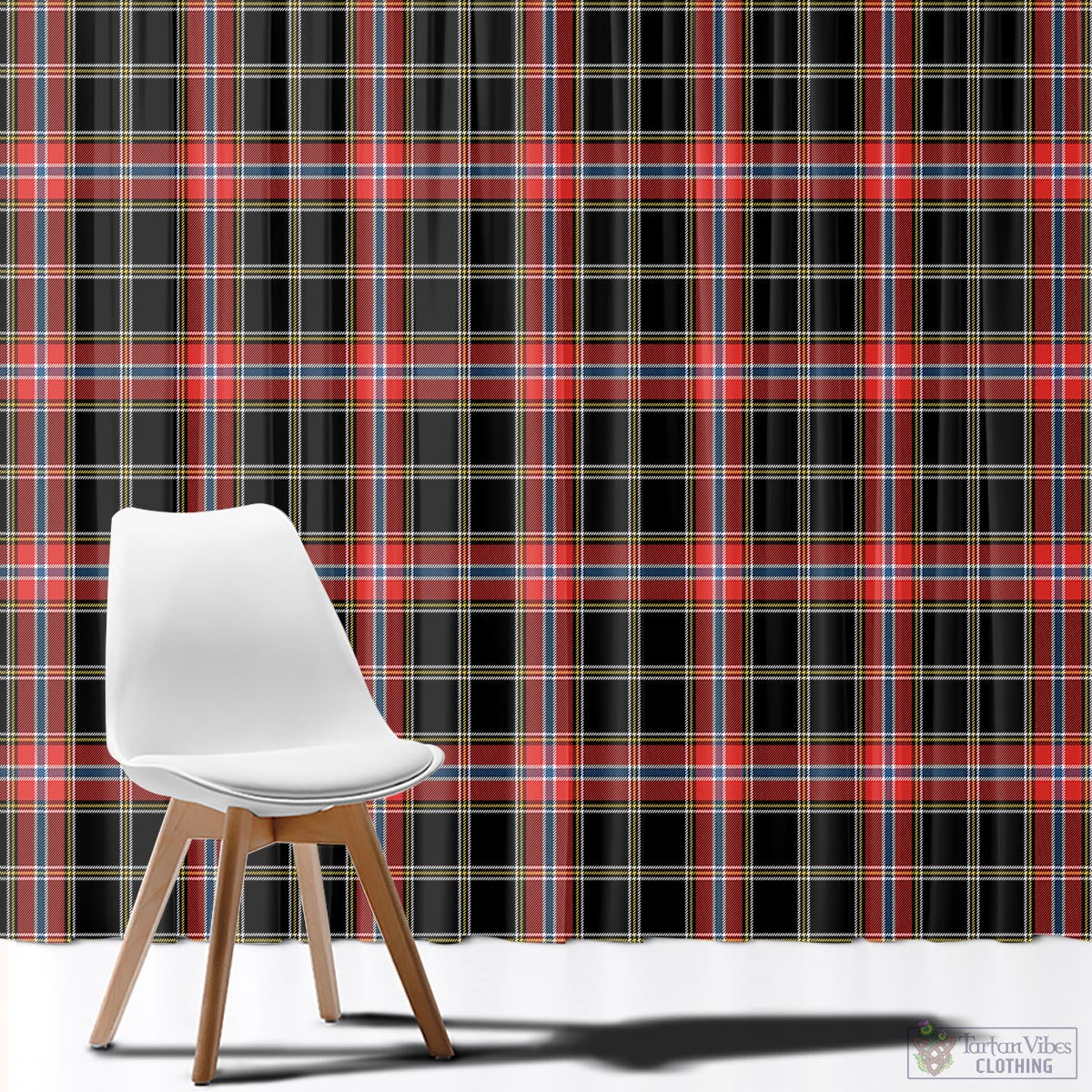 Norwegian Night Tartan Window Curtain