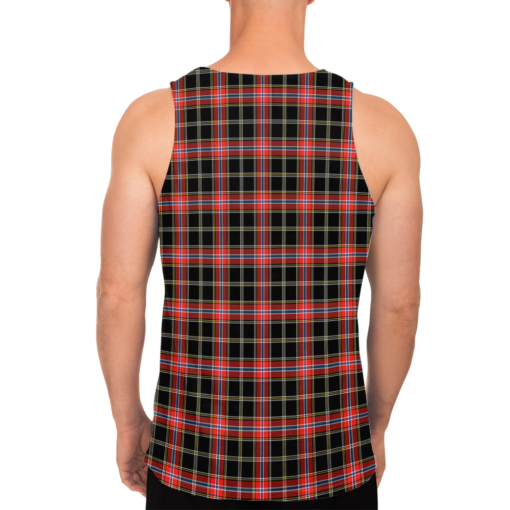 Norwegian Night Tartan Mens Tank Top - Tartan Vibes Clothing
