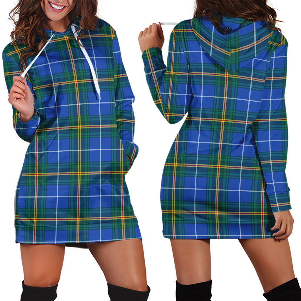 Nova Scotia Province Canada Tartan Hoodie Dress - Tartanvibesclothing