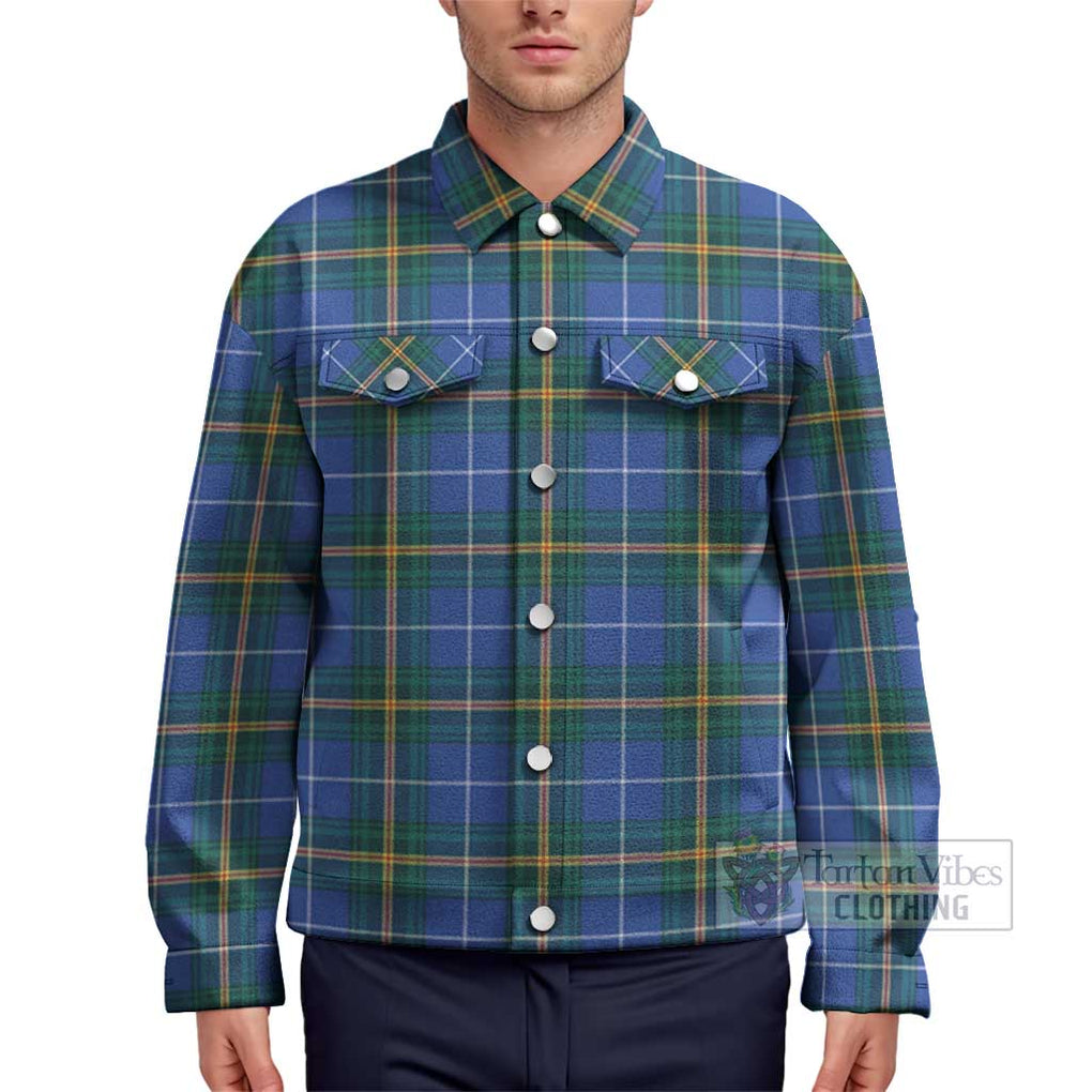 Nova Scotia Province Canada Tartan Unisex Lapel Cotton Jacket Unisex - Tartan Vibes Clothing