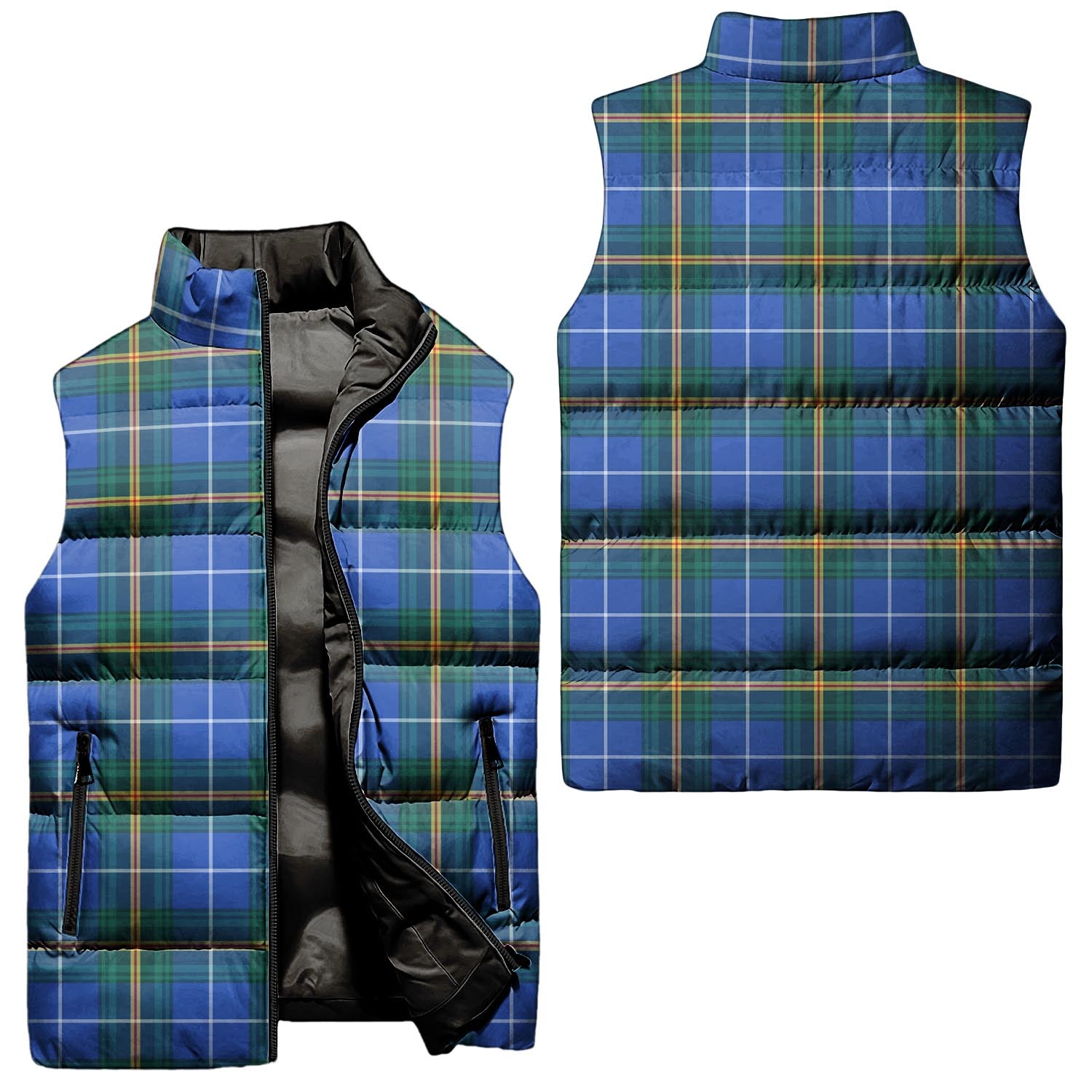 Nova Scotia Province Canada Tartan Sleeveless Puffer Jacket Unisex - Tartanvibesclothing