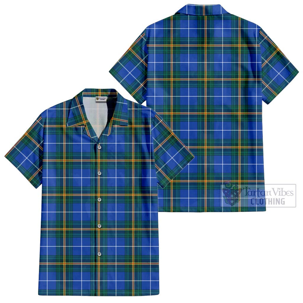 Nova Scotia Province Canada Tartan Cotton Hawaiian Shirt Kid - Tartanvibesclothing Shop