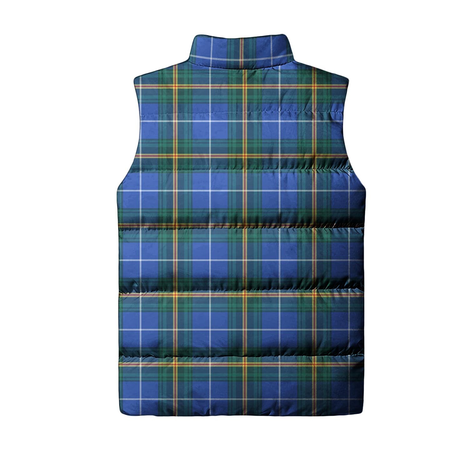 Nova Scotia Province Canada Tartan Sleeveless Puffer Jacket - Tartanvibesclothing