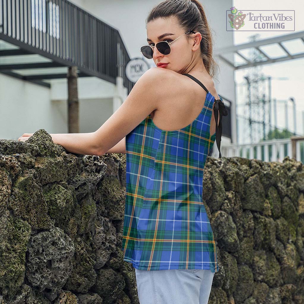 Nova Scotia Province Canada Tartan Loose Halter Neck Camisole - Tartan Vibes Clothing