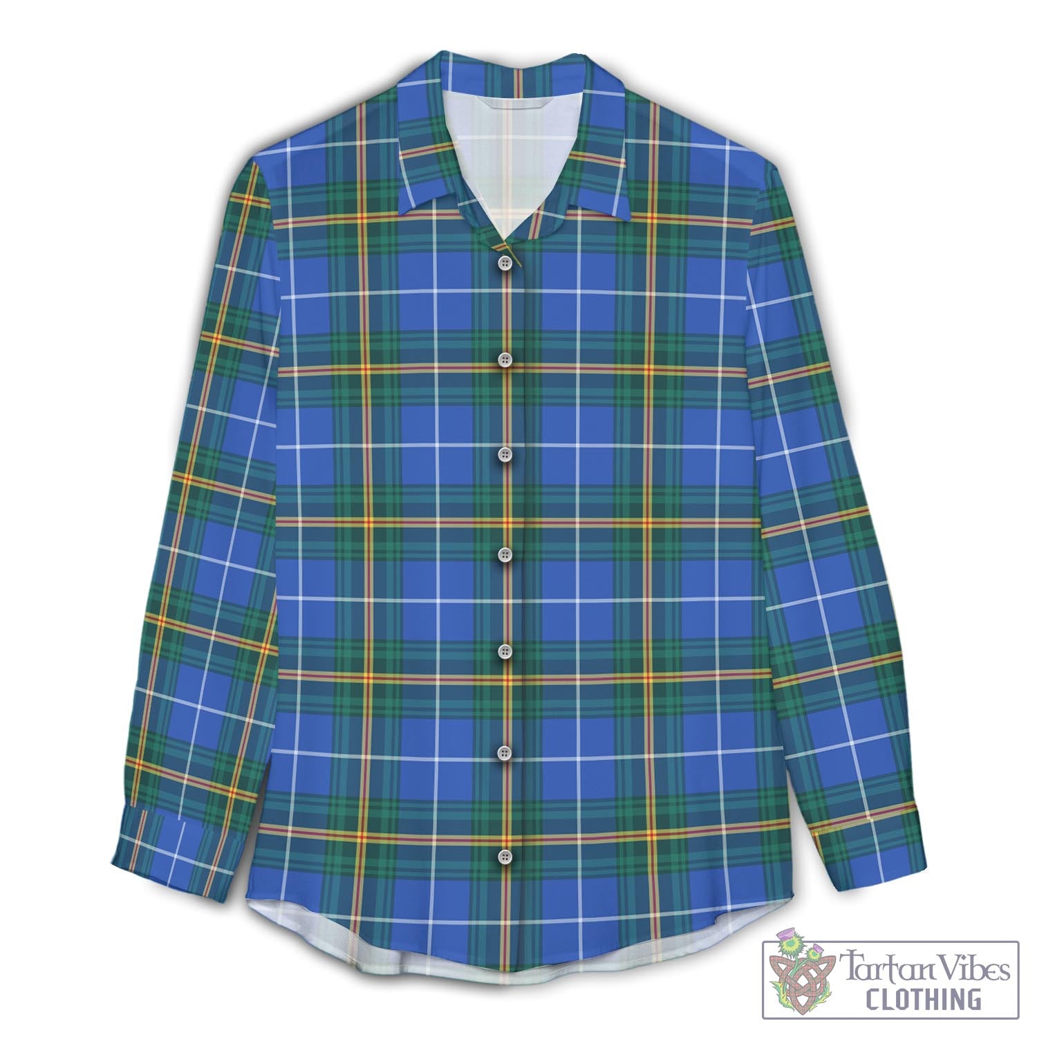 Nova Scotia Province Canada Tartan Womens Casual Shirt