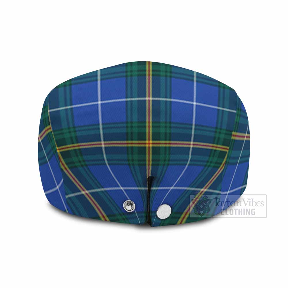 Nova Scotia Province Canada Tartan Jeff Cap, Tartan Flat Cap