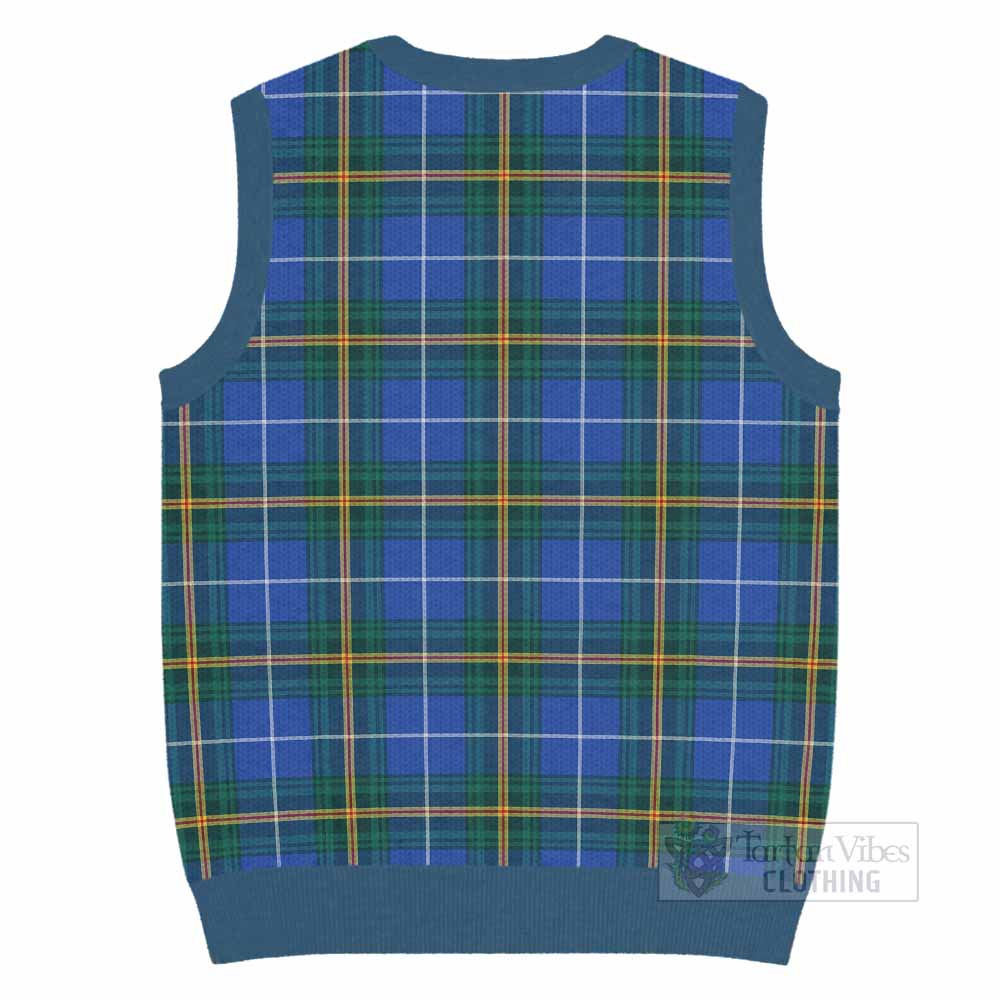 Nova Scotia Province Canada Tartan Knitted V-Neck Vest - Tartan Vibes Clothing