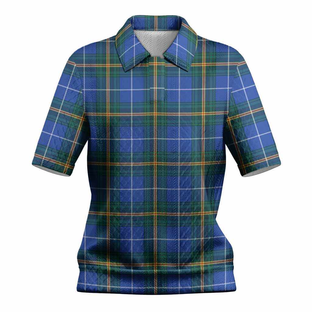 Nova Scotia Province Canada Tartan Women’s Polo Sweater Top