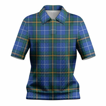 Nova Scotia Province Canada Tartan Women’s Polo Sweater Top