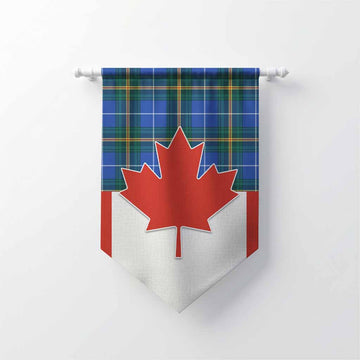 Nova Scotia Tartan Gonfalon Canada Maple Leaf Half Style Chevron - Tartan Vibes Clothing