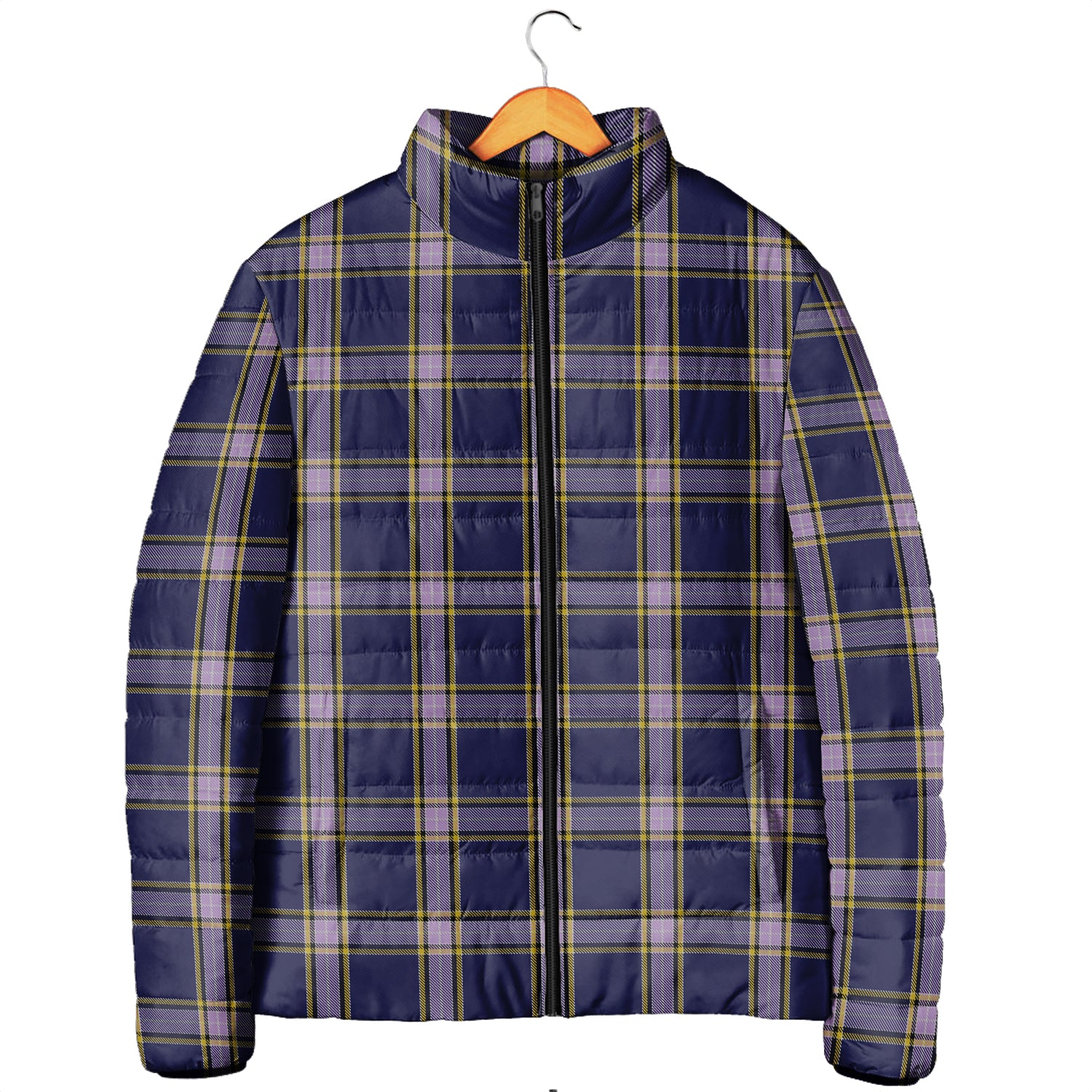 Nunavut Territory Canada Tartan Padded Jacket - Tartanvibesclothing