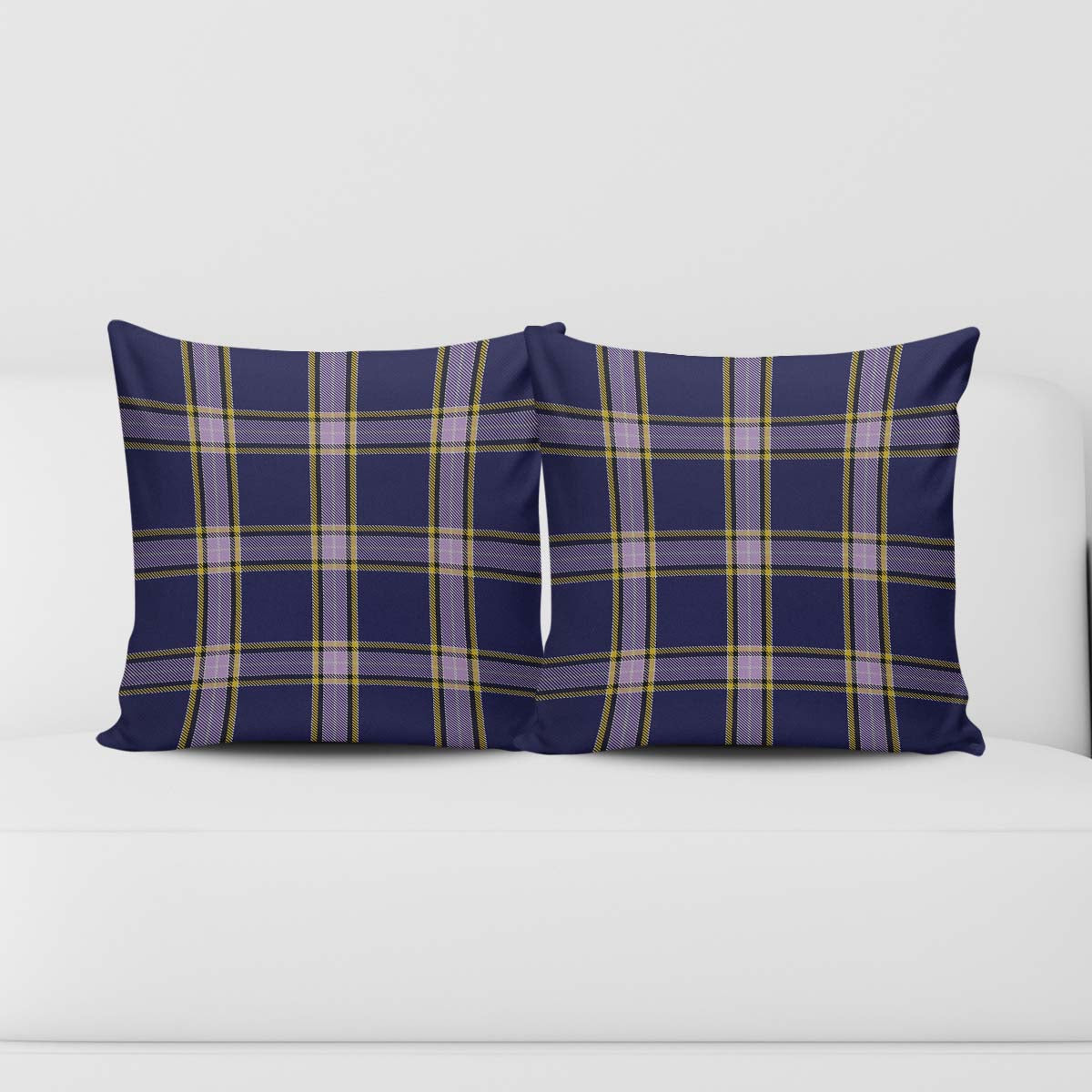 Nunavut Territory Canada Tartan Pillow Cover Square Pillow Cover - Tartanvibesclothing